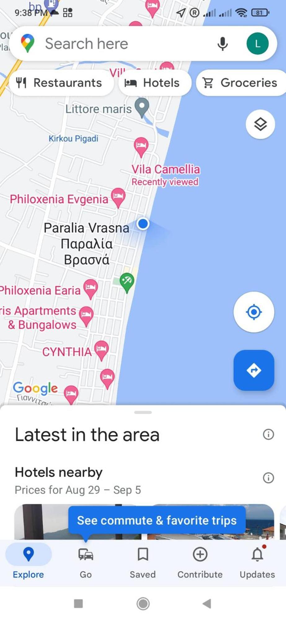 Villa Camellia Vrasná Esterno foto